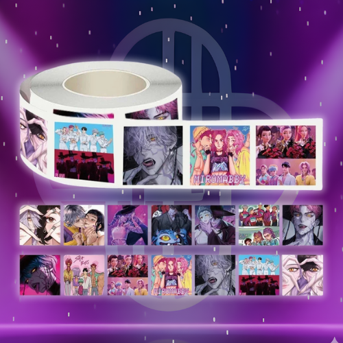 500Pcs de Stickers Huntrix Demon Hunters