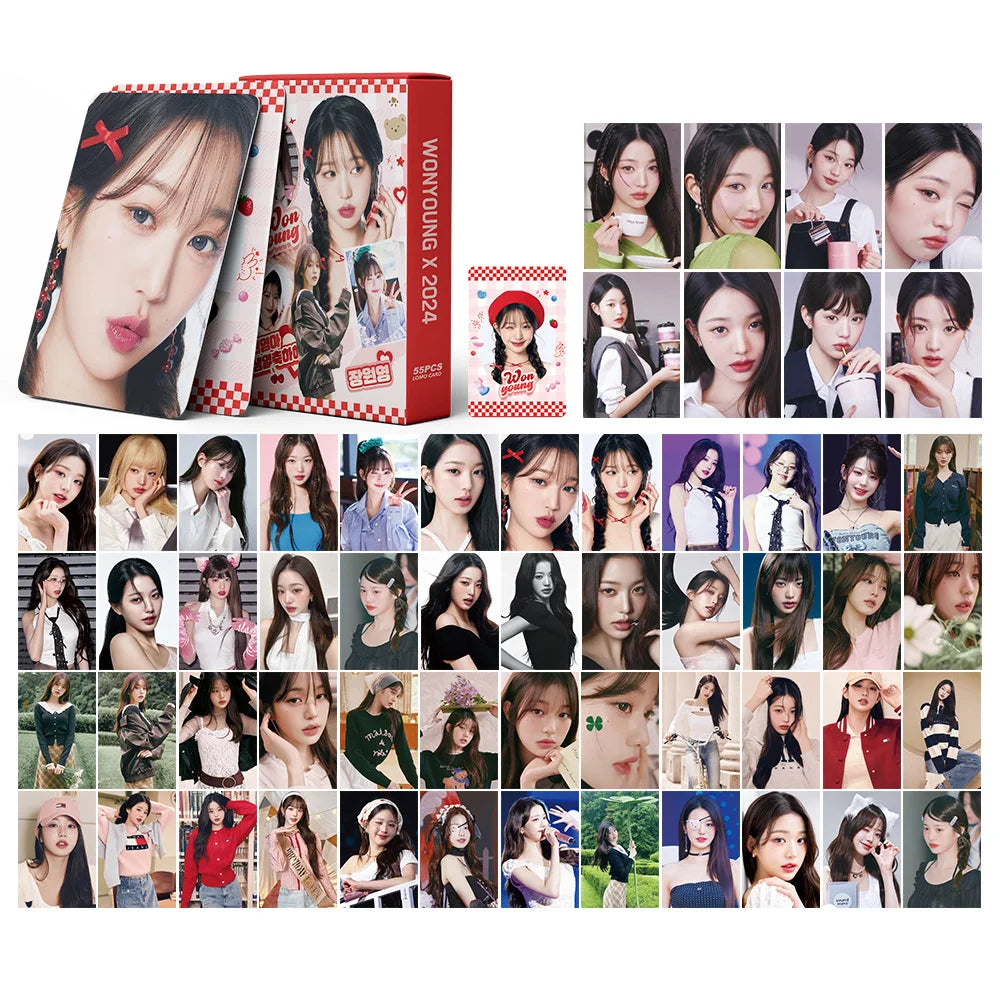 Photocards HD 55 pièces - Groupe IVE