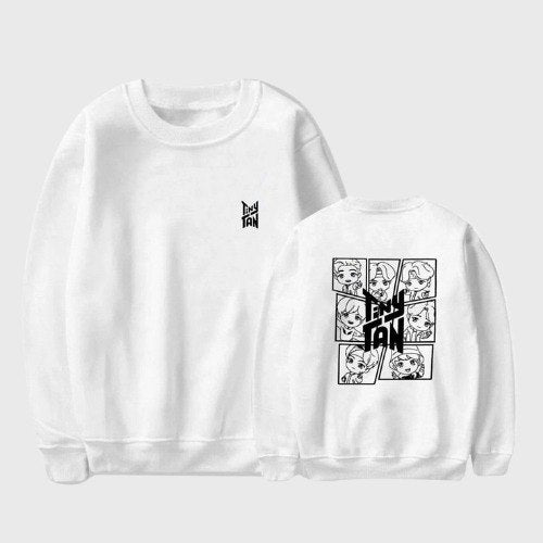 Pull BTS TinyTAN Blanc