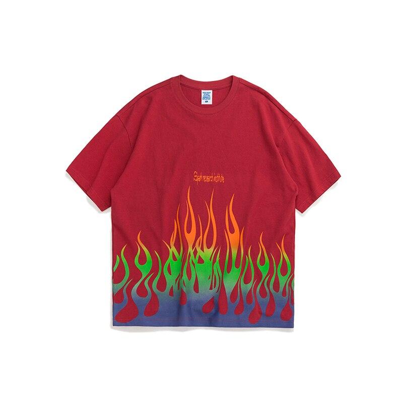 T-Shirt Oversize Flammes