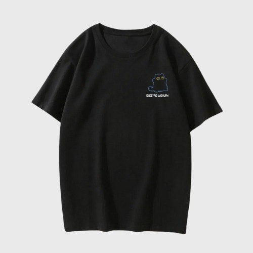 T-shirt Korean Unisex