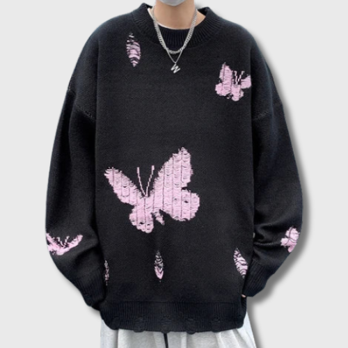 Pull Korean Homme Oversize