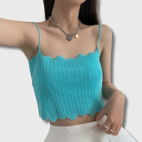 Débardeur D'été Couleur Unie