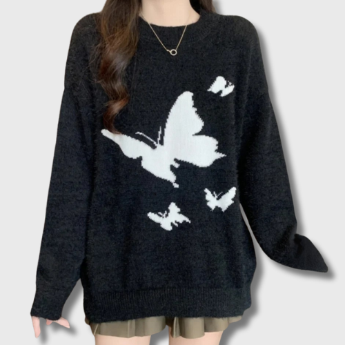 Pull Papillon Femme