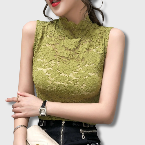 Débardeur Coréen Dentelles