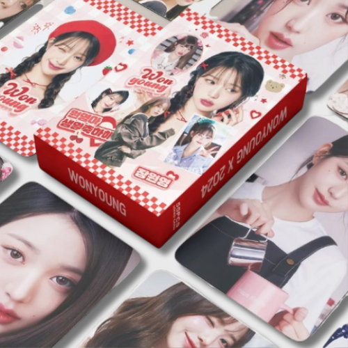 Photocards HD 55 pièces - Groupe IVE