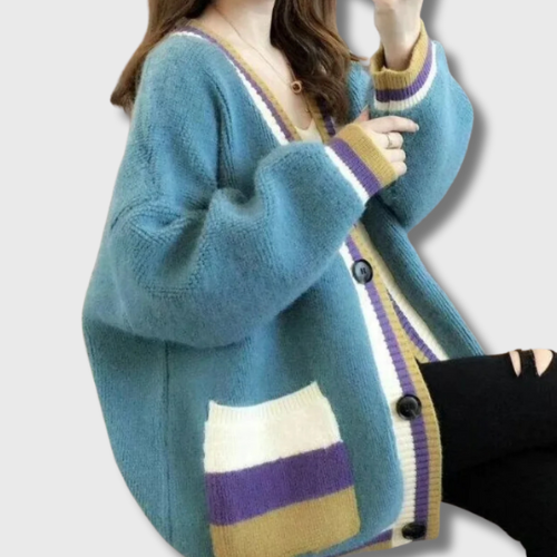 Pull Cardigan Oversize Femme