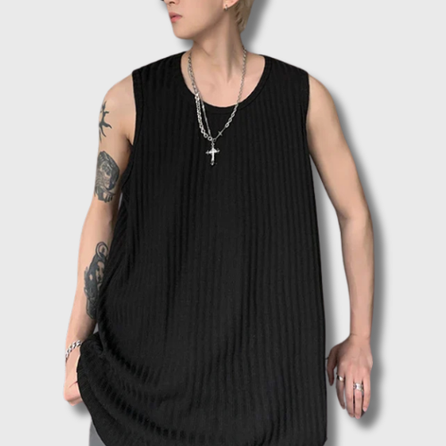 Débardeur Semi-transparent Homme