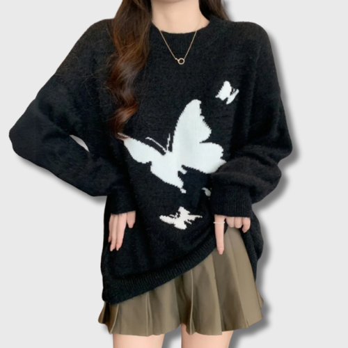 Pull Papillon Femme