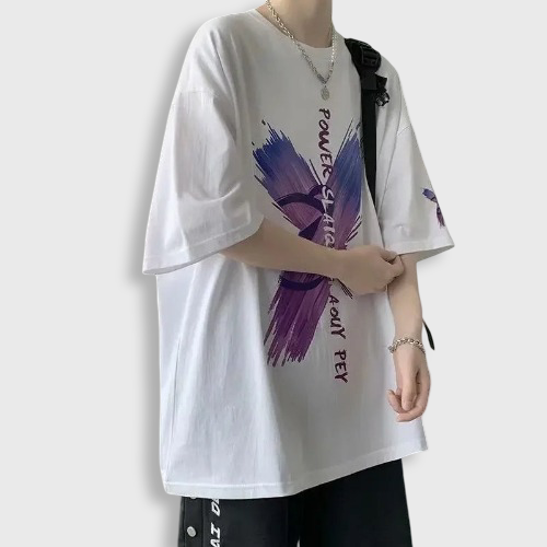 T-shirt Coréen Hip Hop