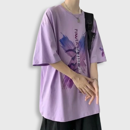 T-shirt Coréen Hip Hop