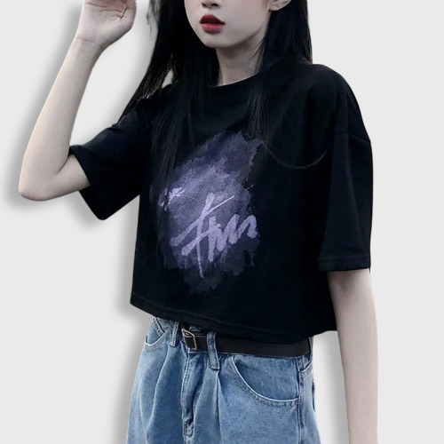 Crop T-shirt Femme