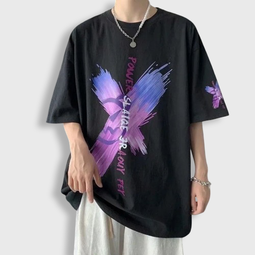 T-shirt Coréen Hip Hop