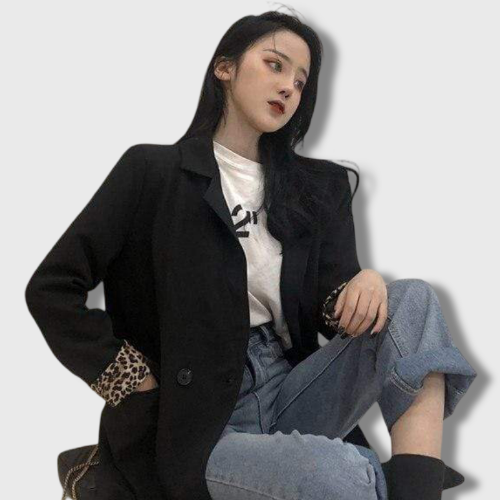 Blazer Coreen Leopard