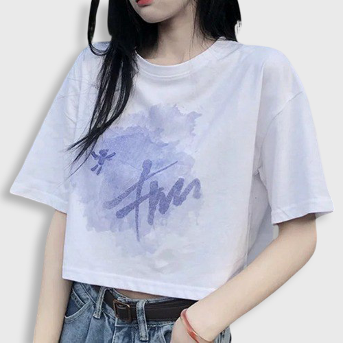 Crop T-shirt Femme