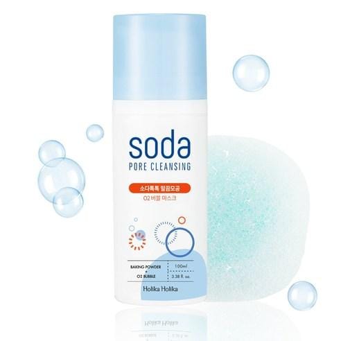 [HolikaHolika] Soda Pore Cleansing O2 Bubble Mask Cleansing Foam 100ml