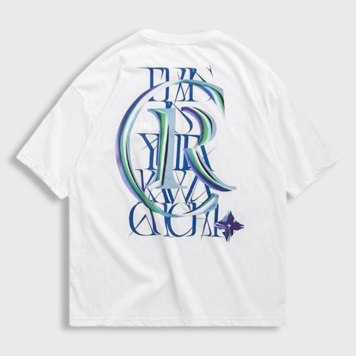 T-Shirt Oversize Coréen CR