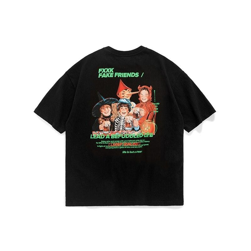 T-Shirt Oversize Fake Friend